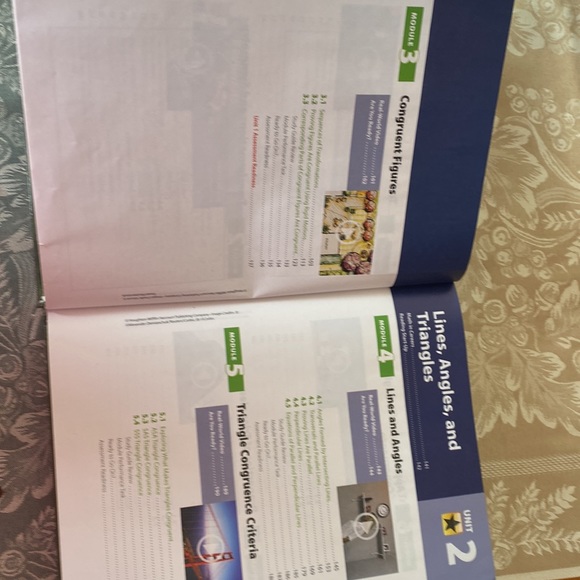 Student edition Houghton Mifflin Harcourt Geometry textbook - Picture 4 of 12